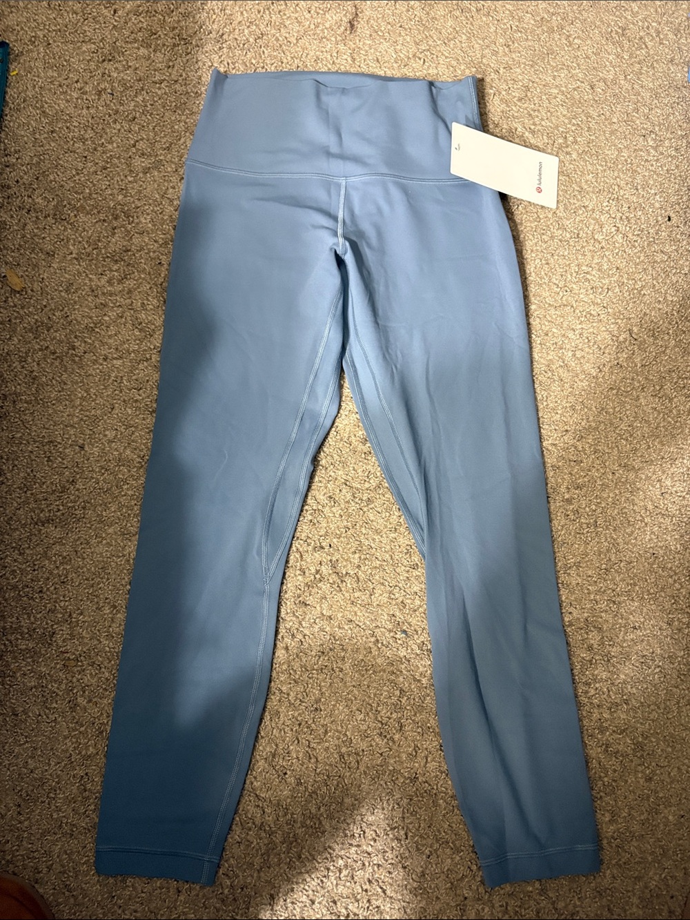 NWT Lululemon Align High Rise Pant 25” Size 8 Slate Blue